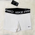 Nike Pro Spandex Shorts White Size M Photo 0