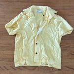 Mistress Rocks  Yellow Button Up Photo 0