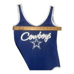 NFL Dallas Cowboys One Piece Bathing Suit, Womens Small Blue Photo 7