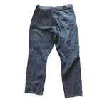 American Eagle Size 16 Black Distressed Mom Jean Photo 2