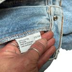 Jordache Vintage 90s  High Waist Light Blue Indigo Jean Shorts Women size 13/14 Photo 6