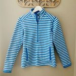 Patagonia  Quarter Zip Striped Sweater Blue Sz XS Photo 0