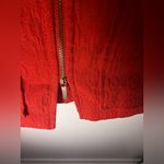 Carolina Herrera  Red Textured Midi Dress Photo 7