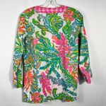 Lilly Pulitzer Amelia Island Tunic in Casa Marina 3/4 Sleeve Tropical Top XS Photo 6