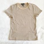 Brandy Melville Yellow Stripe Tshirt Photo 0