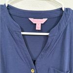 Lilly Pulitzer  Beckett Shirt Dress in Navy Blue – Size XS Photo 5