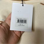 With Jean NWT  Andy Burton front mini dress in cream sz M Photo 7