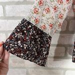 Intermix  Doryll Bell Sleeve Silk Floral Print Blouse Size 6 Photo 8
