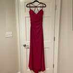 La Femme Burgundy Gown #28206 Photo 2