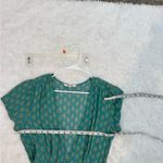 ROLLA'S Teal Cleo Emmylou Floral Wrap Mini Dress Size M Green Size M Photo 7