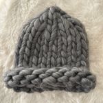 Cozy Hand Knit Chunky Wool Beanie Photo 0