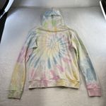 Roller Rabbit  S Small Tie Dye Heart Love Hoodie Sweatshirt Embroidered USA Made Photo 9