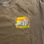 Yosemite National Parks women Small‎ Brown Embroidered Short Sleeve Shirt Photo 1