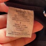 Vince  Wool Blend Dress Pant with Leather Detail Photo 8