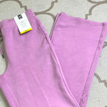 Members Mark Luxe Pant Lavender high waisted wide leg Pants, size medium Purple Photo 0