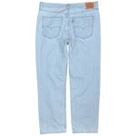 Levi's Levi’s Low Pro Straight Jeans Women’s 32 Charlie Won Light Wash Distressed Denim Photo 2