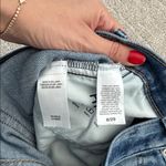 Lucky Brand  High Rise Wide Leg Jeans 15378 medium dark wash loose fit baggy pant Photo 7