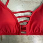 EXPRESS Red  Strappy Bikini Top Photo 1