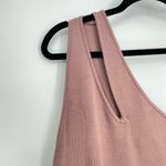 Leith Womens Taupe One-Shoulder Cut-Out Knee-Length Bodycon Bandage Dress Large Photo 7