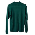 Austin Reed Silk Turtleneck Sweater Women Size Medium Green Long Sleeve City Photo 1