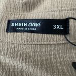 SheIn Plus Lantern Sleeve Button Front Shirt Midi Dress Size 3XL NWT Photo 7