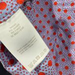 Boden USA Boden Carey Polka Dot Blouse Women’s Size 2 US / 6 UK Blue Red Short Sleeve Photo 5