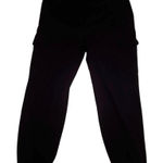 One A Day Elastic Fleece Cargo Black Legging Pants Size XL Streetwear Gorpcore Photo 0