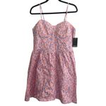 NOBO Floral Mini Dress XXL 19 Lavender Pink Sleeveless Sundress NWT Feminine Purple Photo 1