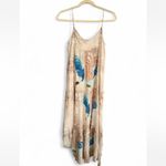 All Saints Cream and Blue Maxi Skirt Photo 2