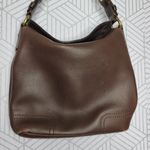Coach  Chelsea Brown Leather Turn Lock Photo 2