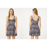 PINK - Victoria's Secret Women's  Mini Dress S Black Pink Geometric Photo 1