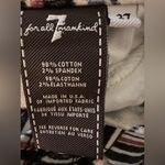 7 For All Mankind Sz27 THE SKINNY SECOND SKIN STRETCH VELVET WINTER PLAID Photo 4