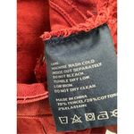 Marc by Marc Jacobs  Candied Rum Red Stick Cropped Jeans Size 25 Photo 4