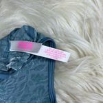 PINK - Victoria's Secret Pink VS textured turquoise bralette sz XS Photo 2