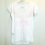 Torn By Ronny Kobo  Lightweight Graphic Tee Women's XS White Red Birds‎ Photo 3