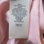 Eliza J Pink and Navy Floral Faux Wrap 3/4 Sleeve Tiered Midi Dress Sz 12 Photo 11