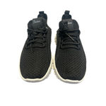 Fashion Mesh Sneakers Womens Size 10 Black White Slip On Low Top Shoes NEW Photo 1