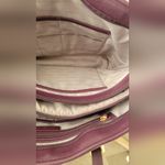 Michael Kors Jet Set Purple Travel Saffiano Leather Tote Bag Photo 7