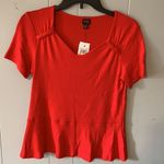Rafaella NWT  Studio Red Top Size Small Photo 0