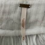 Free People  Star Gazer Lilly White Gauze Beaded Size Medium Poncho. Photo 5