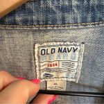 Old Navy  Y2K Jean Denim Medium Wash Jacket Trucker Cotton Women's XL Photo 2