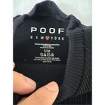 Poof! POOF black crop top tank top size small Photo 5