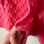 Trina Turk  Pink Button Down 3/4 Sleeves Cardigan 100% Merino Wool Women’s Size M Photo 12