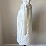 Haley & The Hound Satin Ruffle Mini Sheath Dress Size L Photo 2