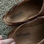 Softwalk  Marquette Chunky Leather Clog Mules Brown Size 11 Wide Photo 2