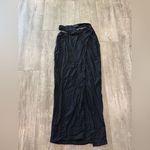 JLUXLABEL  Black Maxi Skirt with High Slit Photo 7