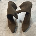 Lucky Brand sz 8 Tan Suede leather Boots javieri style Photo 4