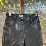 Wilfred  Women's The Melina Pant Black Vegan Leather High Waisted Size 0 Photo 5