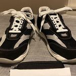 SAS “tour mesh lace up sneaker”. Black suede & silver. Size 7. Comfort Silver Photo 0