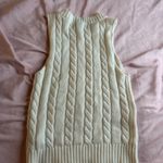 Forever 21  Sweater Knit Vest White Photo 2